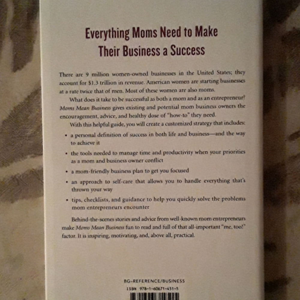 "Moms Mean Business" - Picture 2 of 3
